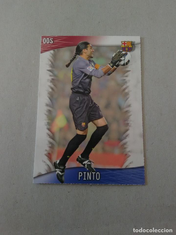 Sammelleidenschaft Sport: N&ordm; 5 PINTO F.C. BARCELONA BAR&Ccedil;A CROMO TARJETA F&Uacute;TBOL FICHAS LIGA 2013-2014 MUNDICROMO 13-14