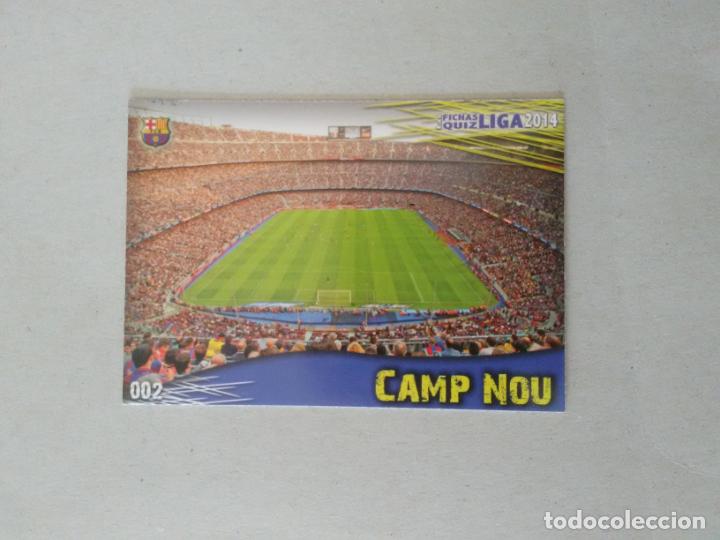 Sammelleidenschaft Sport: N&ordm; 2 CAMP NOU MATE F.C. BARCELONA BAR&Ccedil;A CROMO TARJETA F&Uacute;TBOL FICHAS LIGA 2013-2014 MUNDICROMO 13-14