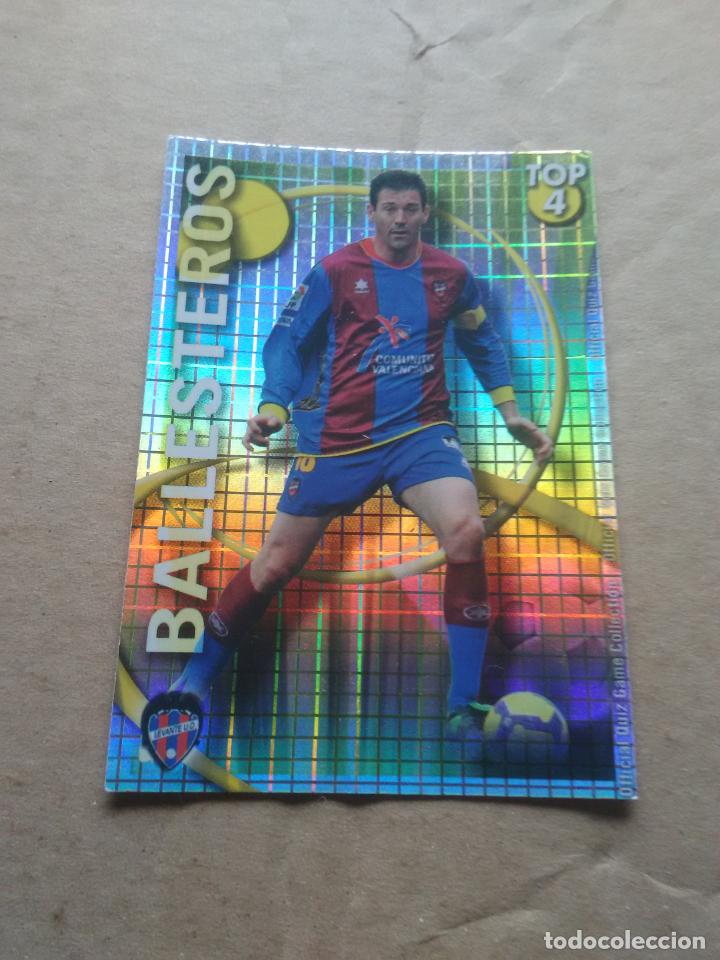 Sammelleidenschaft Sport: 567 BALLESTEROS LEVANTE TOP CUADROS AMARILLOS CROMO F&Uacute;TBOL FICHAS LIGA 2010-2011 MUNDICROMO 10-11