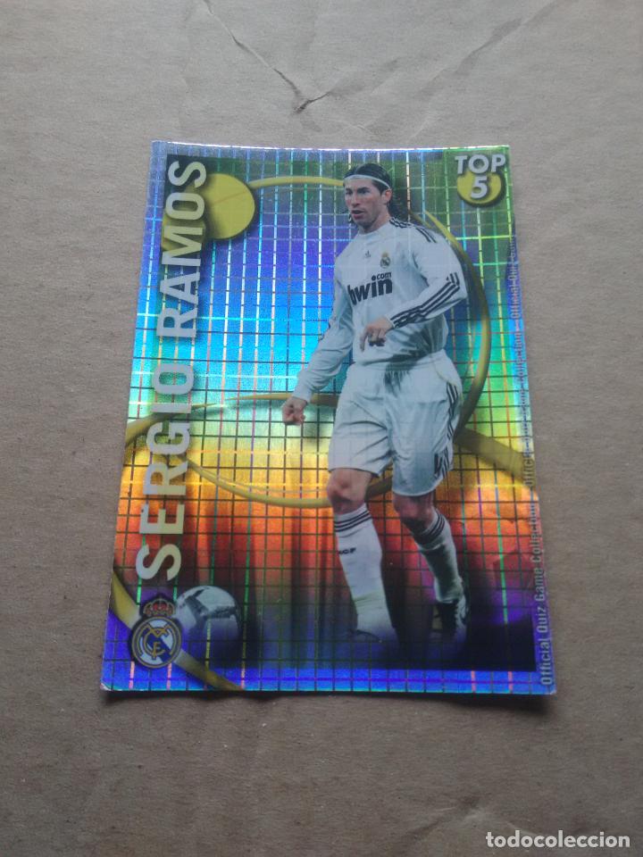 Sammelleidenschaft Sport: 569 RAMOS REAL MADRID TOP CUADROS AMARILLOS CROMO F&Uacute;TBOL FICHAS LIGA 2010-2011 MUNDICROMO 10-11