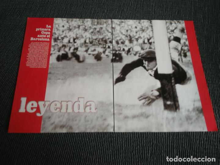 Collectionnisme sportif: RICARDO ZAMORA LEYENDA BARCELONA Y REAL MADRID - TIPO P&Oacute;STER 2 P&Aacute;GINAS REVISTA HALA MADRID
