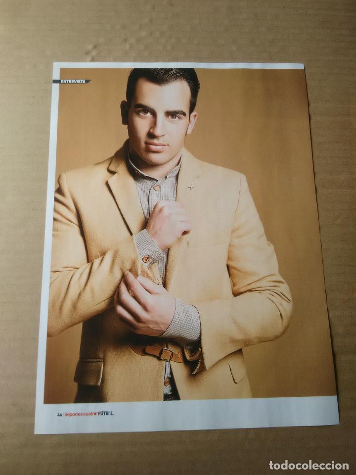 Collectionnisme sportif: JOS&Eacute; MANUEL JURADO - P&Oacute;STER 1 P&Aacute;G REVISTA DEPORTES CUATRO F&Uacute;TBOL