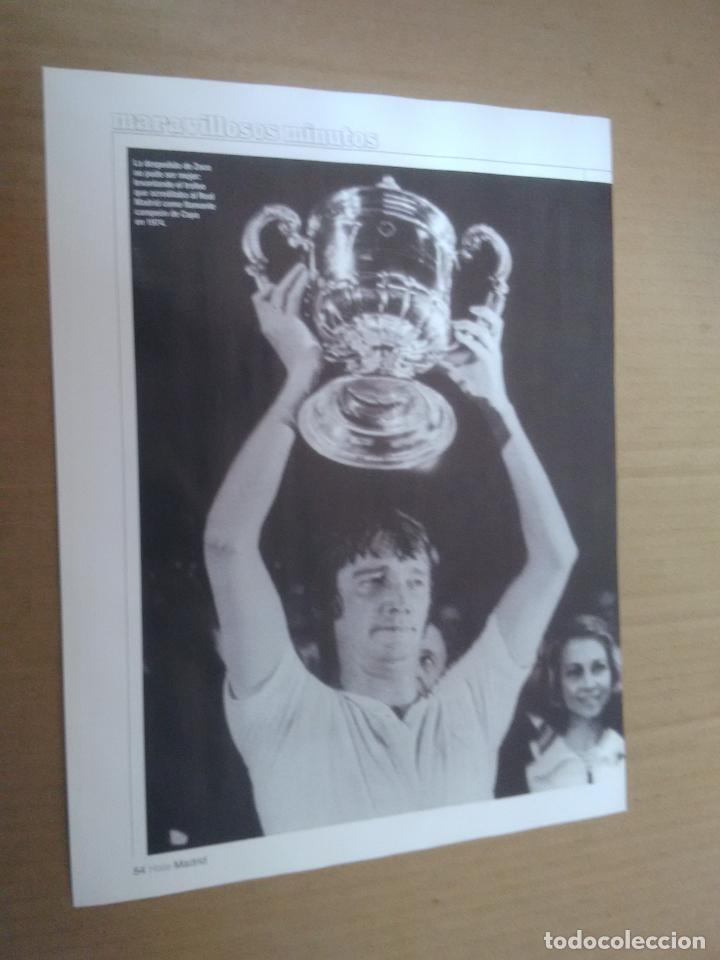 Collectionnisme sportif: IGNACIO ZOCO REAL MADRID CAMPE&Oacute;N COPA 1974 - P&Oacute;STER 1 P&Aacute;G REVISTA HALA MADRID