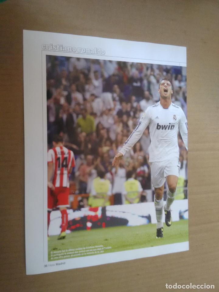 Sammelleidenschaft Sport: CRISTIANO RONALDO CR7 REAL MADRID TIPO P&Oacute;STER 1 P&Aacute;GINA REVISTA HALA MADRID + PUBLICIDAD SOLARIA