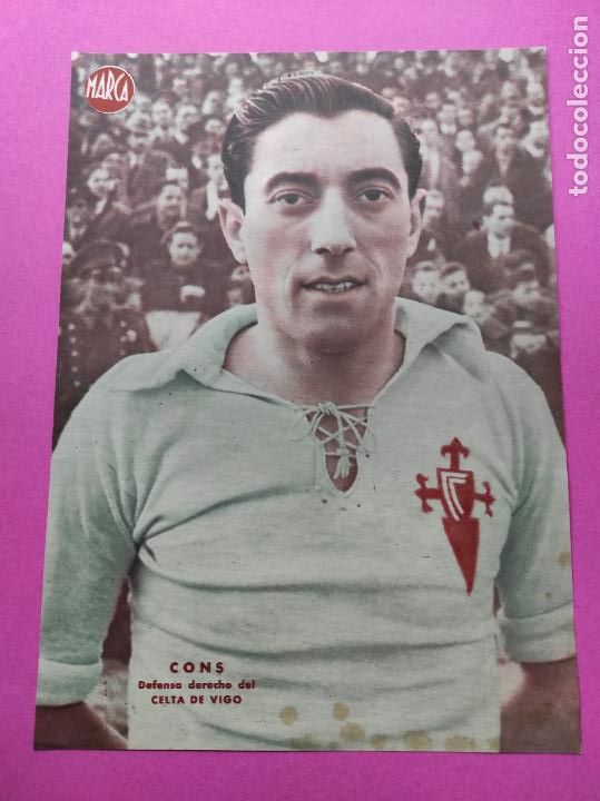 Sammelleidenschaft Sport: LAMINA MARCA - CONS (RC CELTA DE VIGO) - POSTER FUTBOL A&Ntilde;OS 40