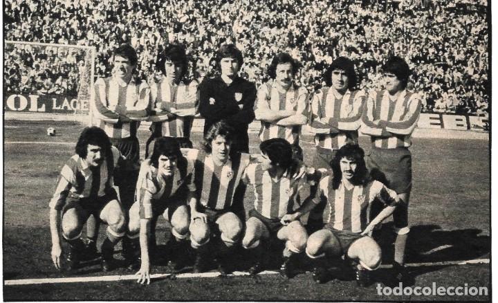 Sammelleidenschaft Sport: ATL&Eacute;TICO DE MADRID: Recorte de un equipo de la temporada 75-76