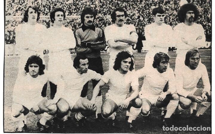 Sammelleidenschaft Sport: REAL MADRID: Recorte de un equipo de la temporada 75-76
