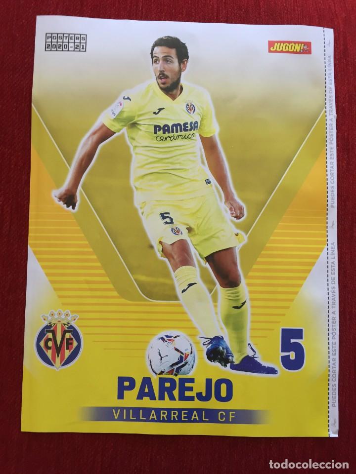 Sammelleidenschaft Sport: CARTEL POSTER PAREJO VILLARREAL ORELLANA VALLADOLID REVISTA JUGON 2020 2021