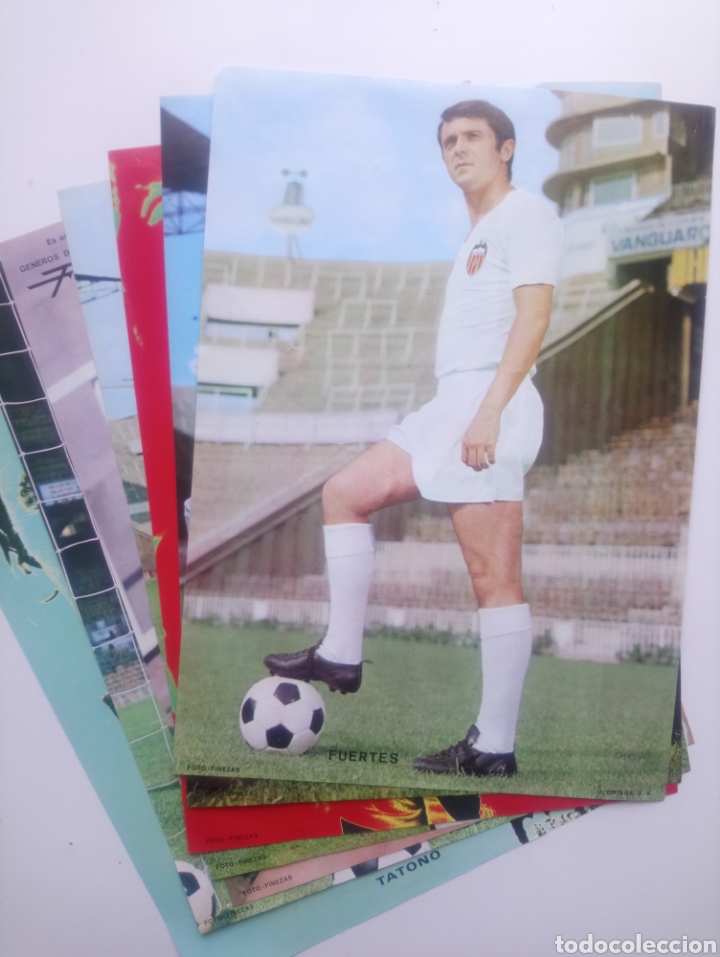 Sammelleidenschaft Sport: Lote 7 fotograf&iacute;as Valencia CF - a&ntilde;os 60 y 70