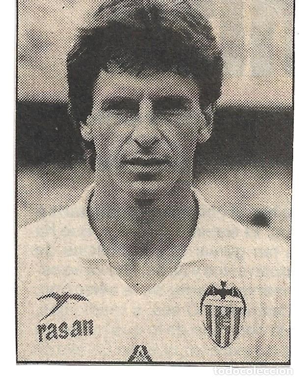 Coleccionismo deportivo: VALENCIA CF: Recorte de BOSSIO - Foto 1