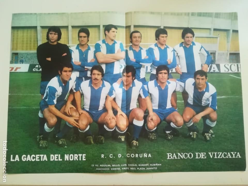 Collezionismo sportivo: P&Oacute;STER CORU&Ntilde;A LA GACETA DEL NORTE