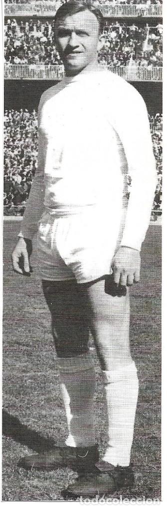 Coleccionismo deportivo: REAL MADRID: Recorte de SANTAMAR&Iacute;A - Foto 1