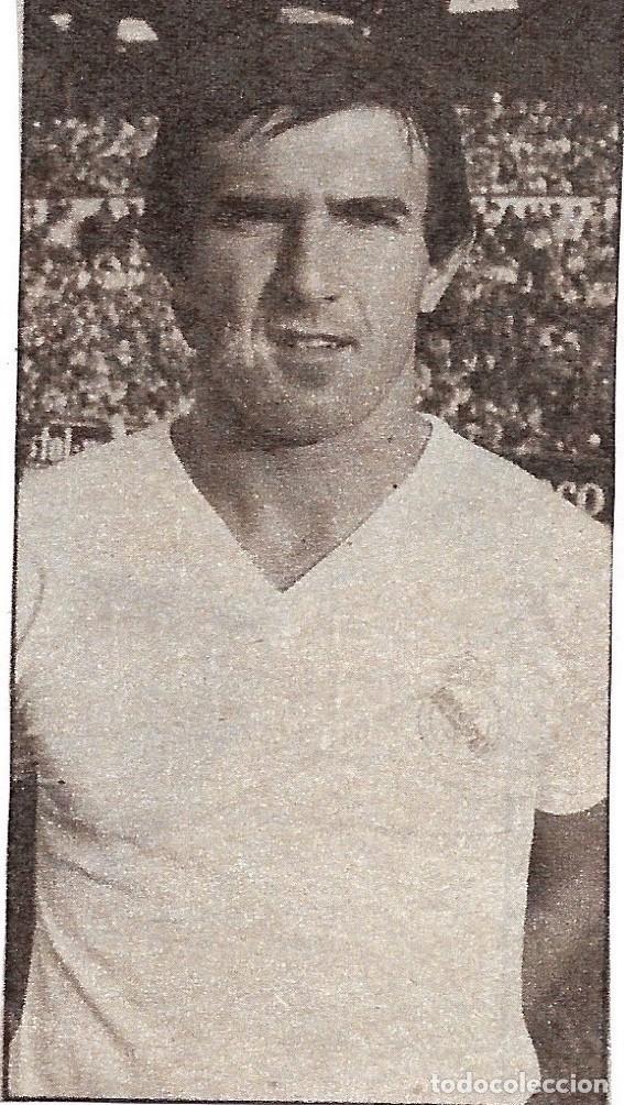 Sammelleidenschaft Sport: REAL MADRID: Recorte de JUAN G&Oacute;MEZ, JUANITO.