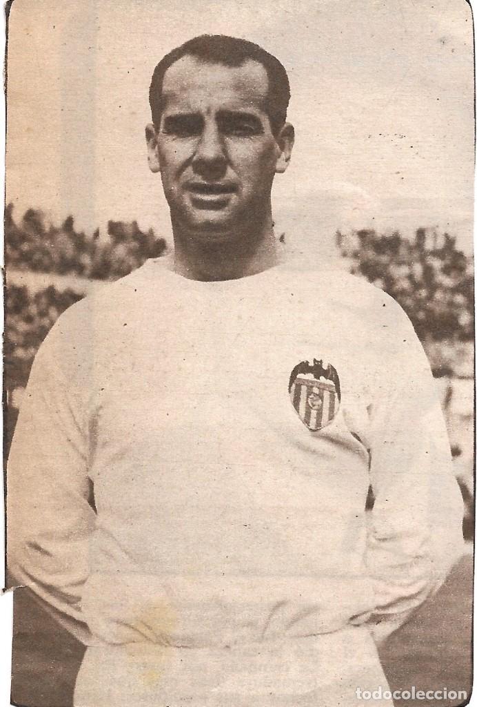 Coleccionismo deportivo: VALENCIA CF: Recorte de S&Aacute;NCHEZ LAGE - Foto 1