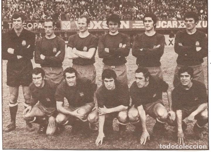 Sammelleidenschaft Sport: SELECCI&Oacute;N ESPA&Ntilde;OLA DE F&Uacute;TBOL: Recorte de 1973: GRECIA 2-ESPA&Ntilde;A 3