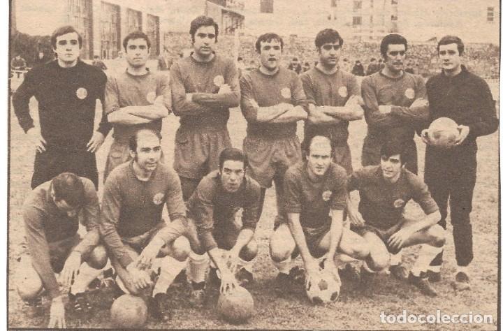 Sammelleidenschaft Sport: TOLUCA: Recorte de 1972, con MARQUITOS, PACH&Iacute;N, ATIENZA y MATEOS