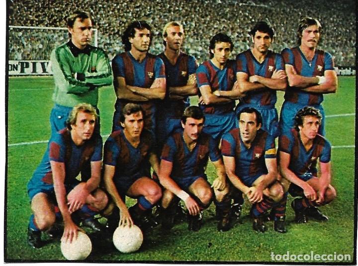 Sammelleidenschaft Sport: BAR&Ccedil;A: Recorte de un equipo de la temporada 78-79