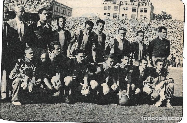Sammelleidenschaft Sport: BAR&Ccedil;A: Recorte del equipo Campe&oacute;n de Copa en 1953