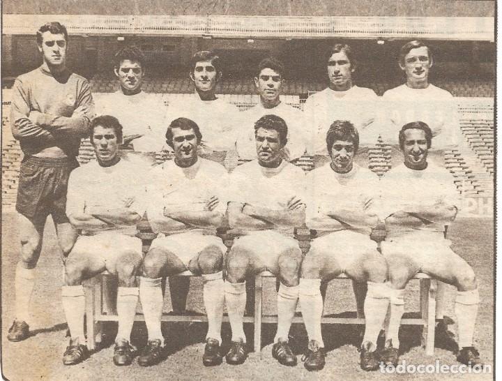 Sammelleidenschaft Sport: REAL MADRID: Recorte de un equipo de la temporada 69-70
