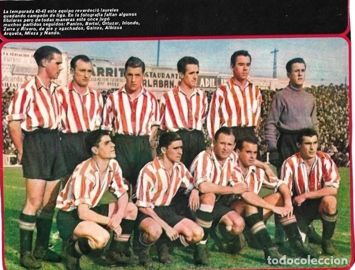 Sammelleidenschaft Sport: ATHLETIC DE BILBAO: Gran recorte de un equipo de la temporada 42-43, Campeones de Liga