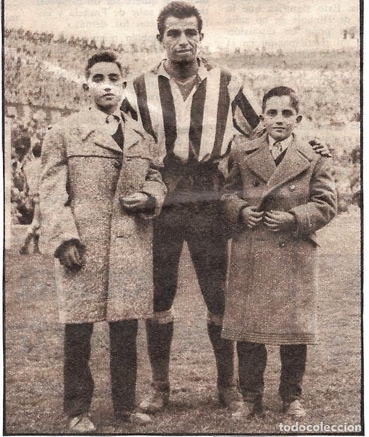 Sammelleidenschaft Sport: ATL&Eacute;TICO DE MADRID: Recorte de VAV&Aacute; con unos ni&ntilde;os en el viejo Metropolitano