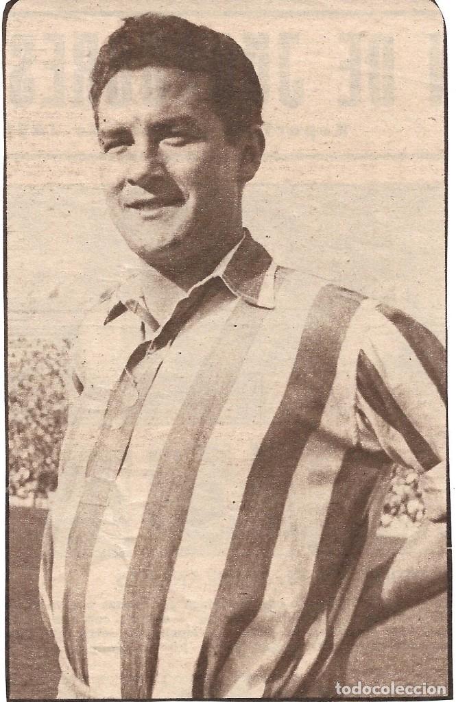 Coleccionismo deportivo: ATL&Eacute;TICO DE MADRID: Recorte de Gerardo COQUE - Foto 1