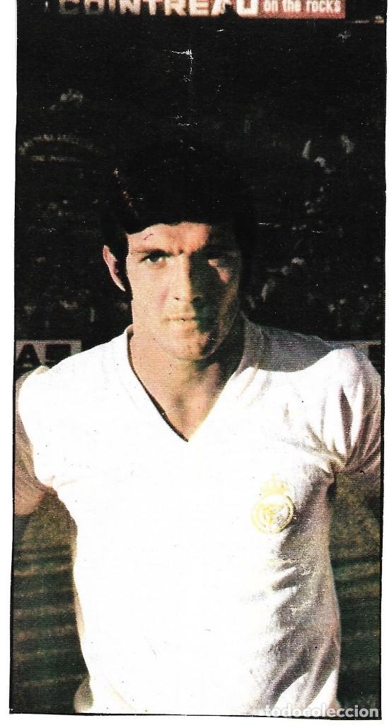 Sammelleidenschaft Sport: REAL MADRID: Recorte de AGUILAR. 1974