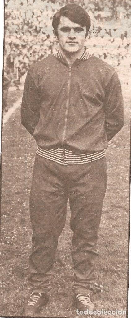 Sammelleidenschaft Sport: REAL SPORTING DE GIJ&Oacute;N: Recorte de LAVANDERA.1971