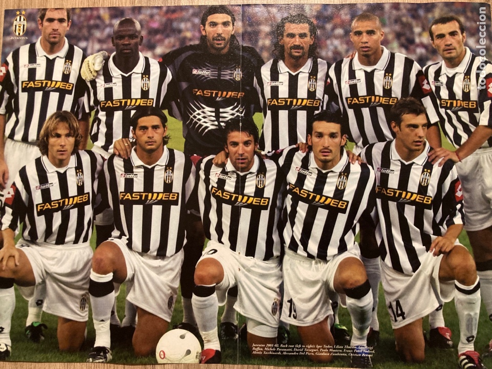 Sammelleidenschaft Sport: P&Oacute;STER JUVENTUS 01/02 (41x30 cms)