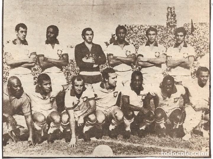 Sammelleidenschaft Sport: SELECCI&Oacute;N DE F&Uacute;TBOL DE BRASIL: Recorte de un equipo de 1970