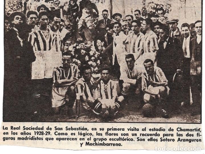 Sammelleidenschaft Sport: REAL SOCIEDAD DE SAN SEBASTI&Aacute;N: Recorte de un equipo de la temporada 28-29