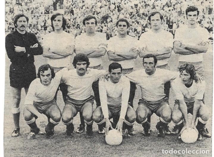 Coleccionismo deportivo: UNI&Oacute;N DEPORTIVA LAS PALMAS: Recorte de un equipo de la temporada 73-74