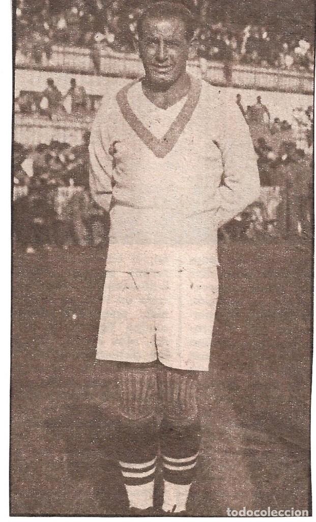 Coleccionismo deportivo: REAL OVIEDO: Recorte del legendario guardameta &Oacute;SCAR