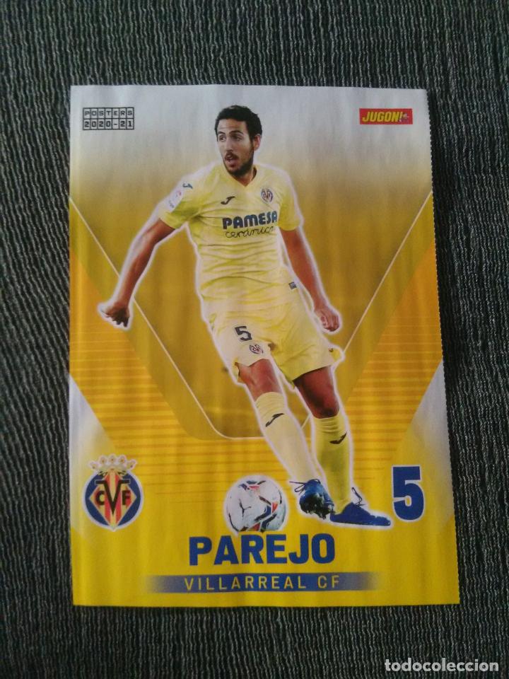 Sammelleidenschaft Sport: PAREJO VILLARREAL ORELLANA VALLADOLID - DOBLE P&Oacute;STER 1 P&Aacute;G REVISTA JUG&Oacute;N 2020-2021 LIGA F&Uacute;TBOL 20-21