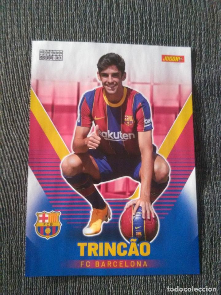 Collectionnisme sportif: TRINCAO BARCELONA BAR&Ccedil;A NEGREDO C&Aacute;DIZ DOBLE P&Oacute;STER 1 P&Aacute;G REVISTA JUG&Oacute;N 2020-2021 LIGA FUTBOL 20-21