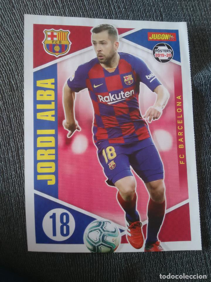 Collectionnisme sportif: JORDI ALBA BARCELONA BAR&Ccedil;A - P&Oacute;STER 1 P&Aacute;G REVISTA JUG&Oacute;N 19-20 LIGA F&Uacute;TBOL 2019-2020