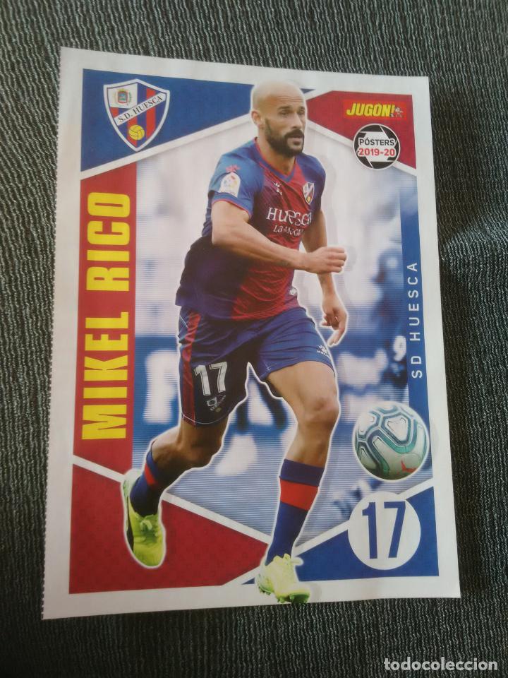 Collectionnisme sportif: MIKEL RICO HUESCA - P&Oacute;STER 1 P&Aacute;GINA REVISTA JUG&Oacute;N 19-20 LIGA F&Uacute;TBOL 2019-2020