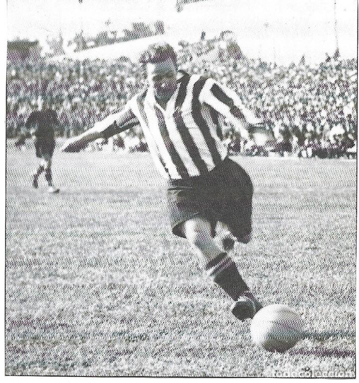 Collectionnisme sportif: ATHLETIC DE BILBAO: Recorte de GOROSTIZA en acci&oacute;n