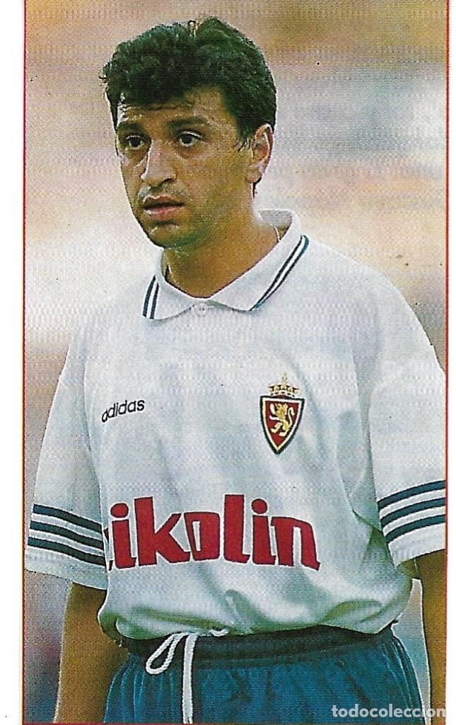 Collectionnisme sportif: REAL ZARAGOZA: Recorte de NAYIM