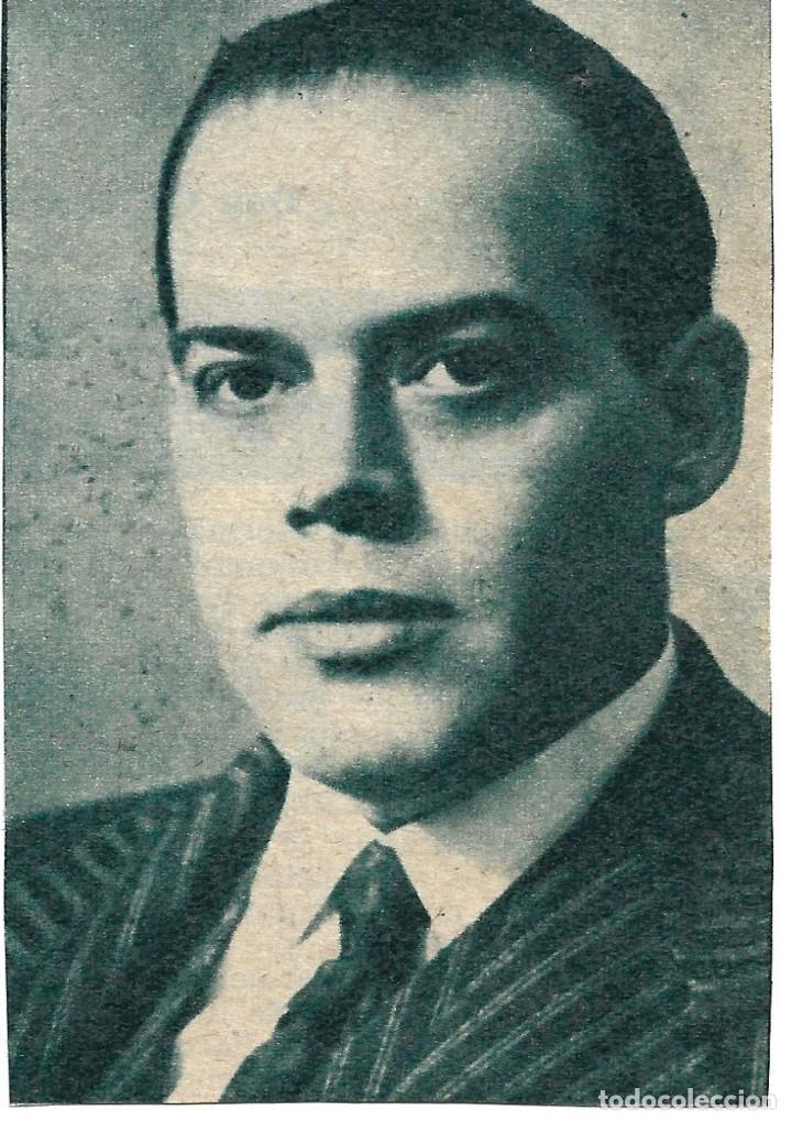 Collezionismo sportivo: BAR&Ccedil;A: Recorte del presidente JOSEP SUNYOL, asesinado durante la Guerra Civil