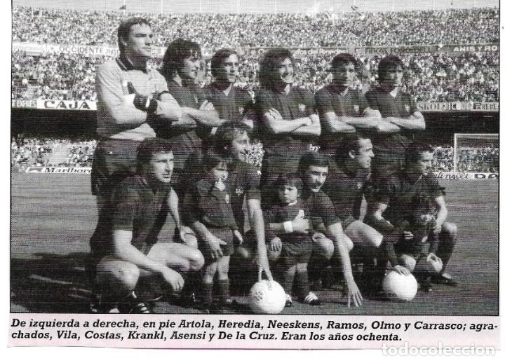 Coleccionismo deportivo: BAR&Ccedil;A: Recorte de la temporada 78-79 - Foto 1