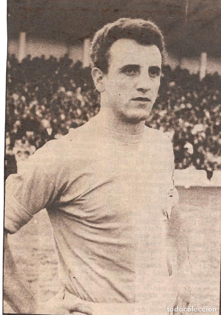 Collezionismo sportivo: REAL OVIEDO: Recorte de MARIAN&Iacute;N. 1972