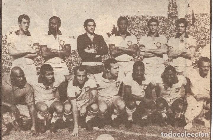 Collezionismo sportivo: SELECCI&Oacute;N DE F&Uacute;TBOL DE BRASIL: Recorte de un equipo de 1970