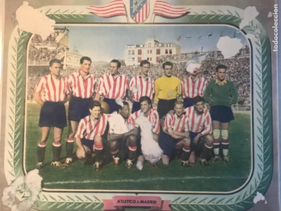 Collectionnisme sportif: Cartel p&oacute;ster At Madrid a&ntilde;os 50