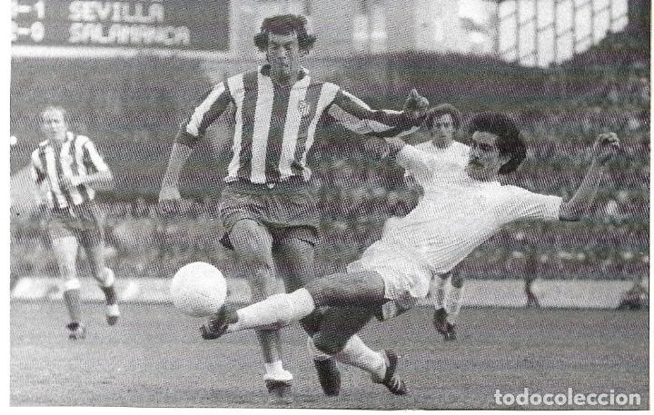 Coleccionismo deportivo: REAL MADRID: Recorte de BENITO en pugna con Rub&eacute;n Cano