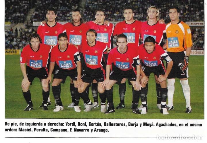 Coleccionismo deportivo: RCD.MALLORCA: Recorte de un equipo de la temporada 2005-06