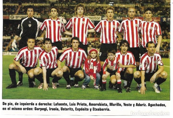 Coleccionismo deportivo: ATHLETIC DE BILBAO: Recorte de un equipo de la temporada 2005-06