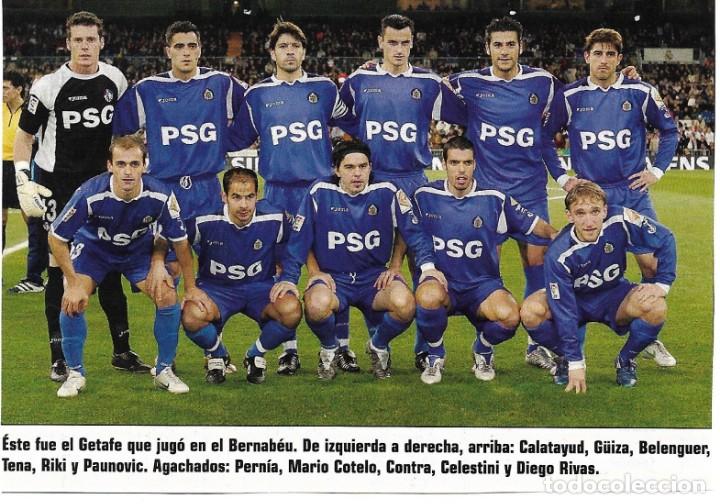 Coleccionismo deportivo: GETAFE: Recorte de un equipo de la temporada 2005-06