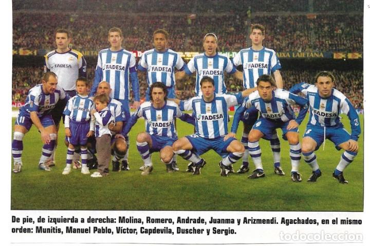 Coleccionismo deportivo: DEPORTIVO DE LA CORU&Ntilde;A: Recorte de un equipo de la temporada 2005-06