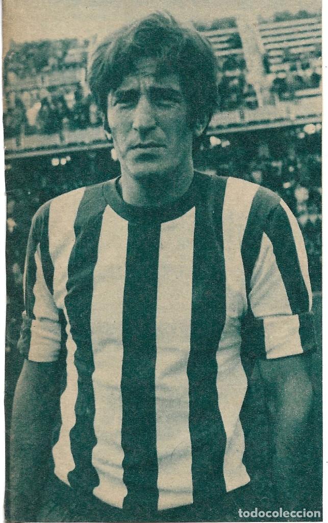 Coleccionismo deportivo: CD.M&Aacute;LAGA: Recorte de VIBERTI. 1970 - Foto 1